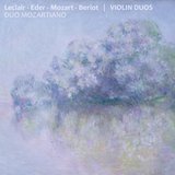 Wolfgang Amadeus Mozart: Zwölf Duos für zwei Violinen KV Anh. 152 Heft 1 Nr 1: II. Andante sostenuto e cantabile