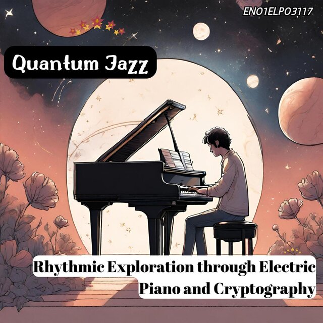 Quantum Jazz: Rhythmic Exploration through Electric Piano and Cryptography