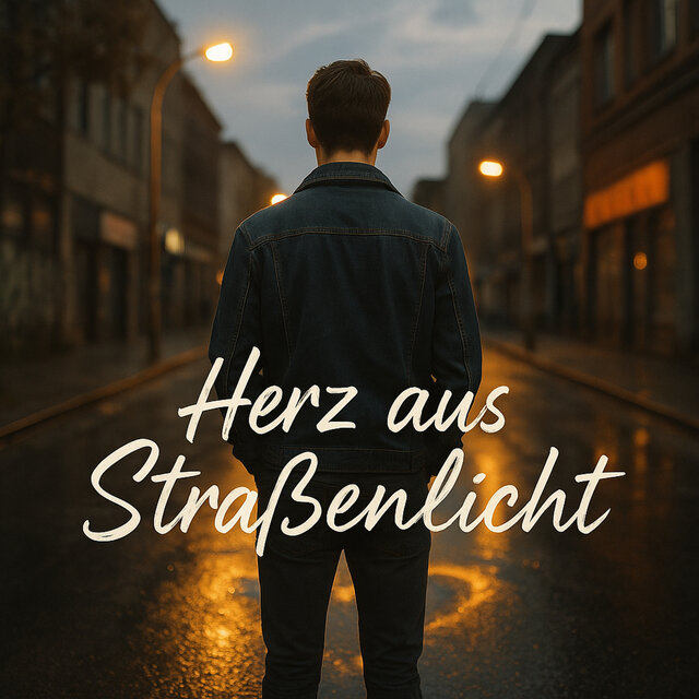 Herz Aus Straßenlicht
