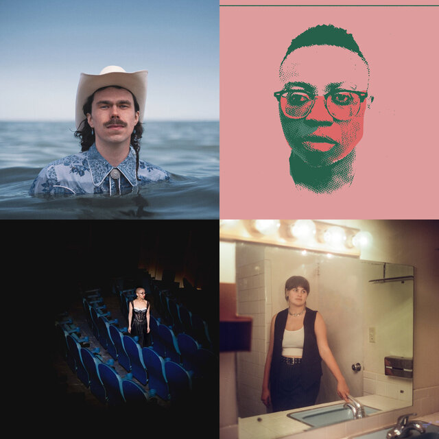 Cover art for album Rainbow Rodeo: A Playlist of LGBTQ+ Country, Americana, Blues, and Roots Music by User