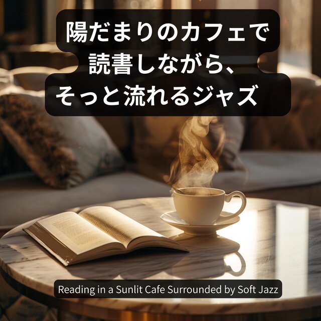 陽だまりのカフェで読書しながら、そっと流れるジャズ 　Reading in a Sunlit Cafe Surrounded by Soft Jazz