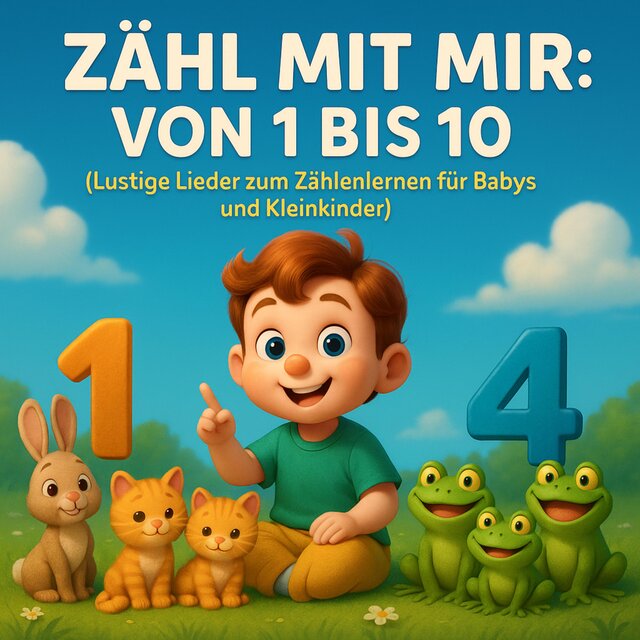 Zähl mit mir: Von 1 bis 10! Lustige Lieder zum Zählenlernen für Babys und Kleinkinder