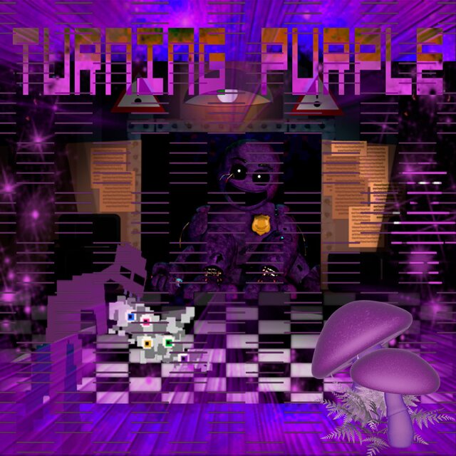 TURNING PURPLE