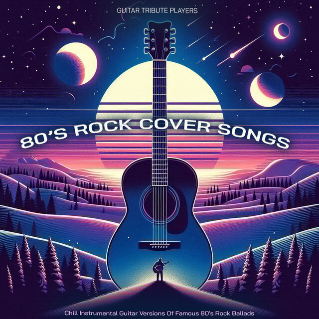 80's Rock Cover Songs - Chill Instrumental Guitar Versions Of Famous 80's Rock Ballads
