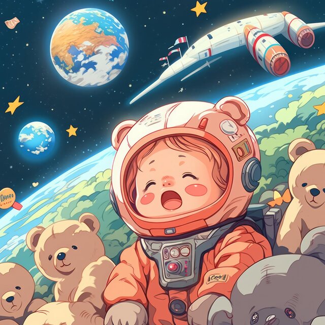 幼児の夢幻の遊び場