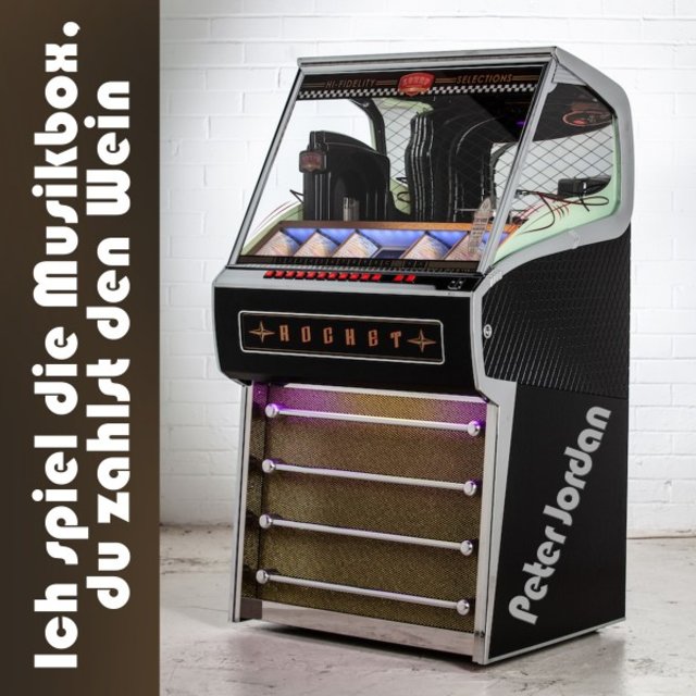 Ich spiel die Musicbox, du zahlst den Wein