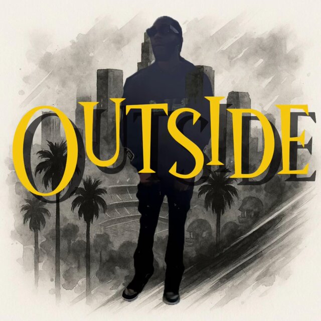 Outside