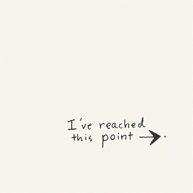 I've Reached This Point