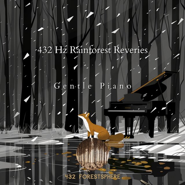 432 Hz Rainforest Reveries: Gentle Piano