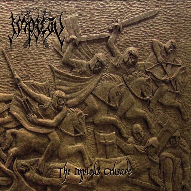 Cover art for album The Impious Crusade by Impiety