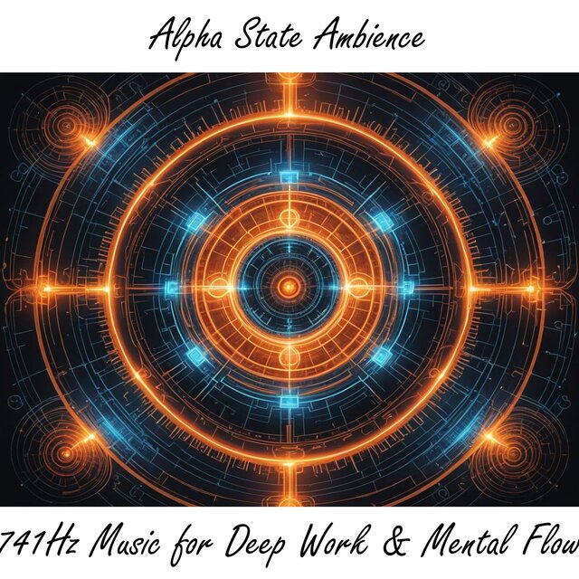 Alpha State Ambience: 741Hz Music for Deep Work & Mental Flow