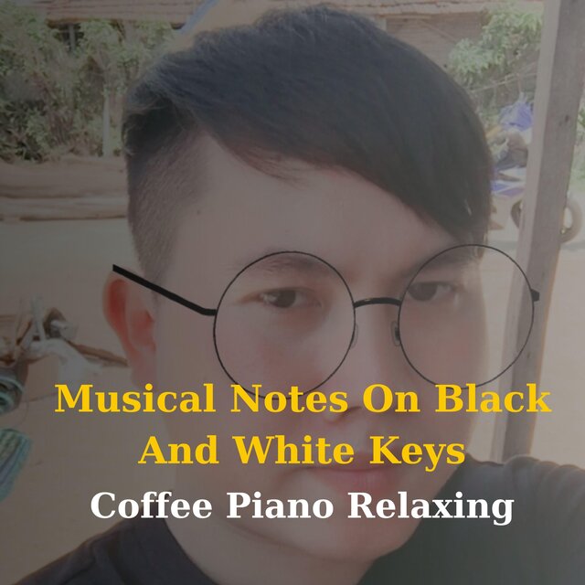 Musical Notes On Black And White Keys