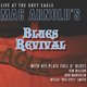 Cover art for album Live At The Grey Eagle by Mac Arnold's Blues Revival