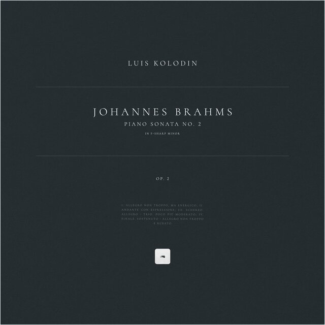 Piano Sonata No. 2 in F-Sharp Minor, Op. 2