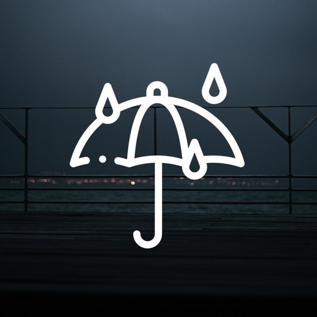 Relaxing White Noise Rain falling on Window