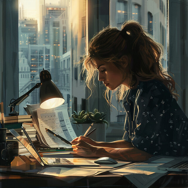 Soothing Ambiance: Music for Work and Study