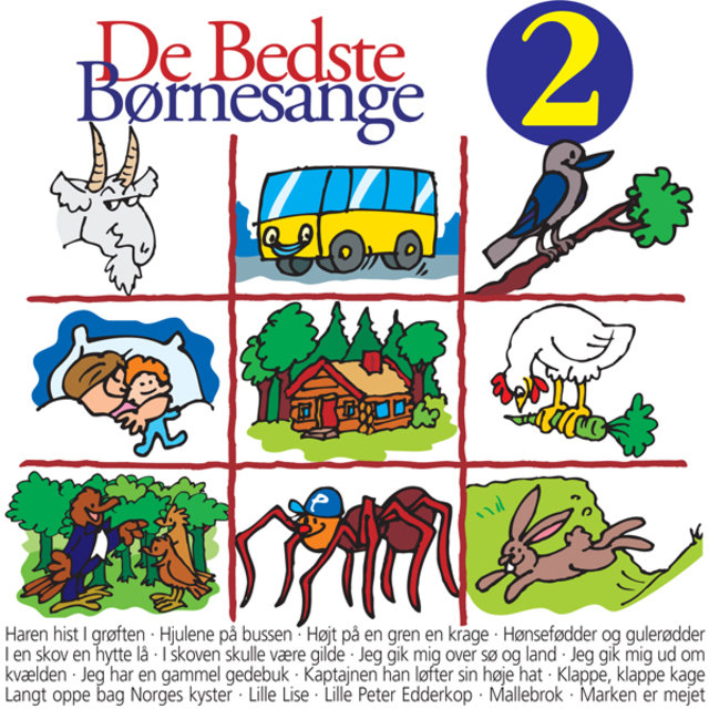 De bedste børnesange Vol. 2