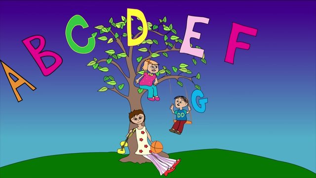 The Cool Alphabet Song 