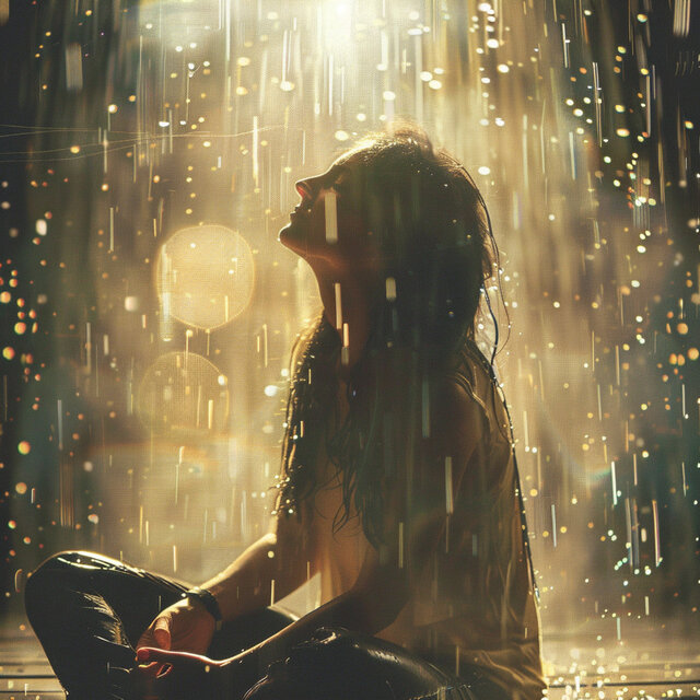 Armonía De Meditación: Lluvia Binaural