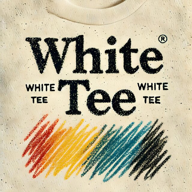 WHITE TEE