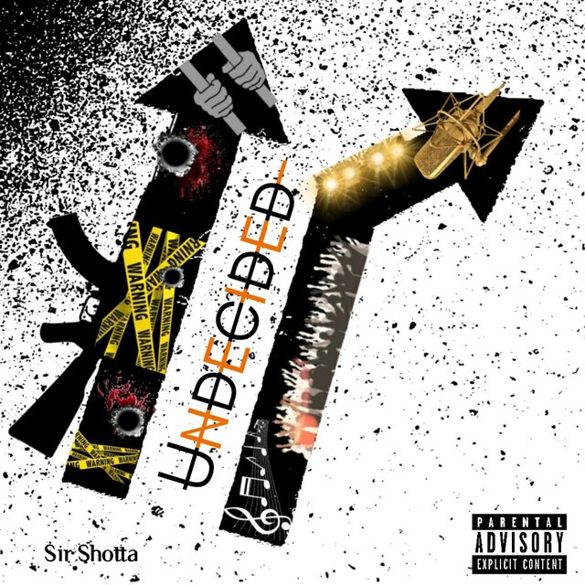 Cover art for album Undecided by Sir Shotta
