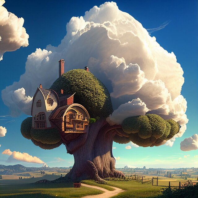 imaginary clouds