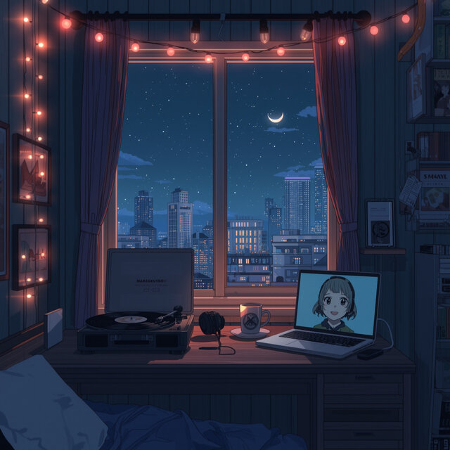 Soothing LoFi Nights: Calm Beats for Peace