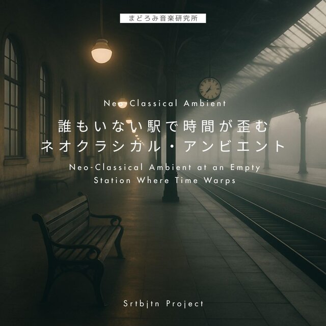 誰もいない駅で時間が歪むネオクラシカル・アンビエント Neo-Classical Ambient at an Empty Station Where Time Warps