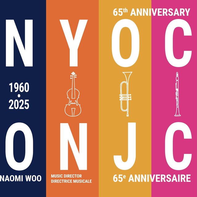 Cover art for album 65th Anniversary by NYO Canada