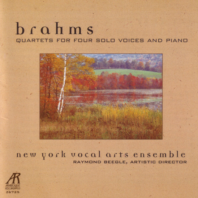 Brahms Quartets For Four Solo Voices & Piano