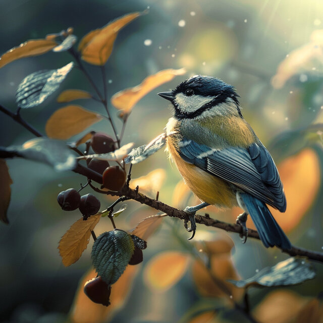 Binaural Relaxation: Serene Birds and Ambient Tones