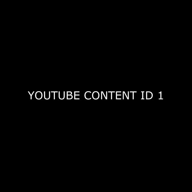 Youtube Content ID 1 