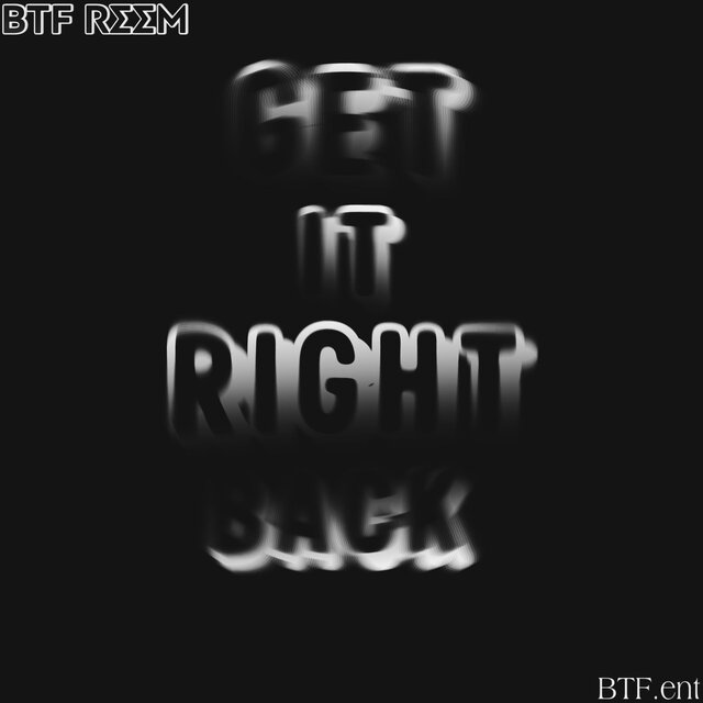 Get It Right Back