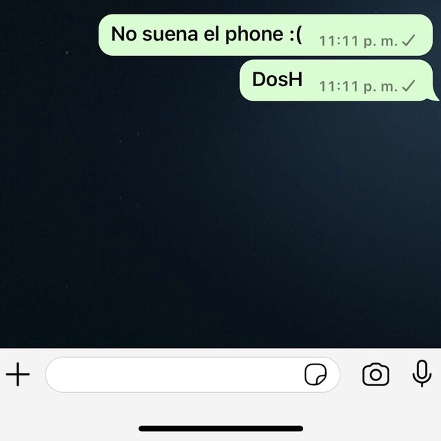 NO SUENA EL PHONE