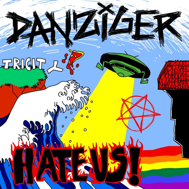 Cover art for album Hate Us! by Danziger