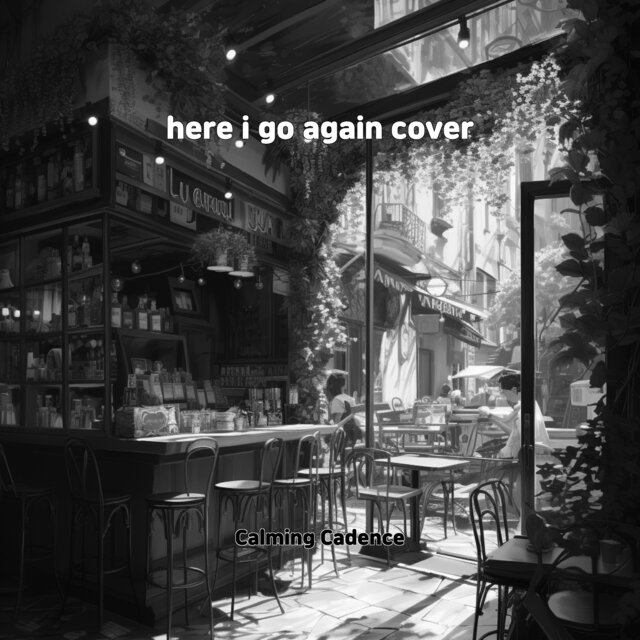 here i go again cover