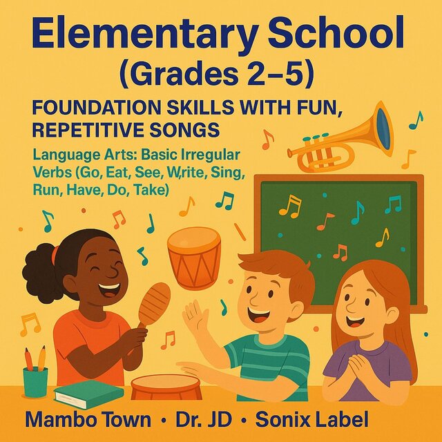 Elementary School (Grades 2-5) Fountation Skills with Fun, repetive song