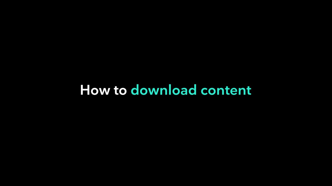 How to Offline Content by TIDAL on TIDAL