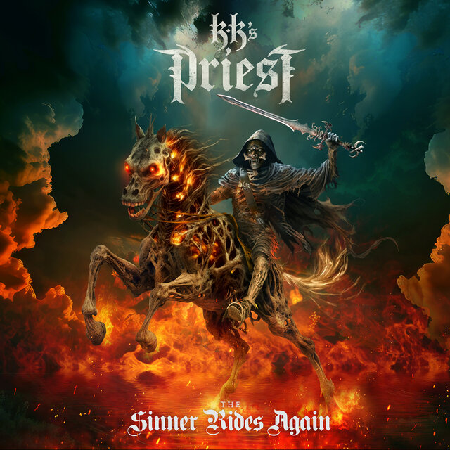 Cover art for album The Sinner Rides Again by KK's Priest