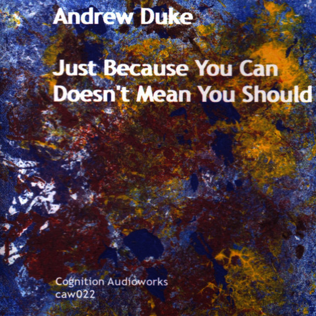 Just Because You Can Doesn't Mean You Should
