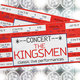 Cover art for album Classic Live Performances by Kingsmen