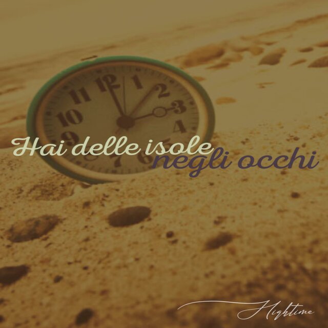 Hai delle isole negli occhi (Acoustic Version)