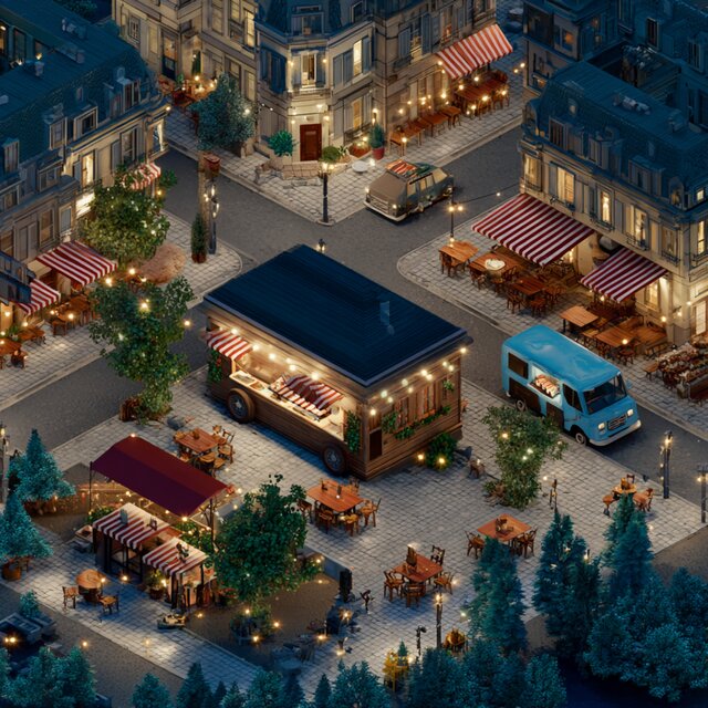 Corner Food Truck