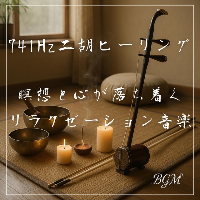 741Hz二胡ヒーリング — 瞑想と心が落ち着くリラクゼーション音楽