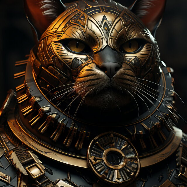 Bastet Is The Goddess Of Joy And Music