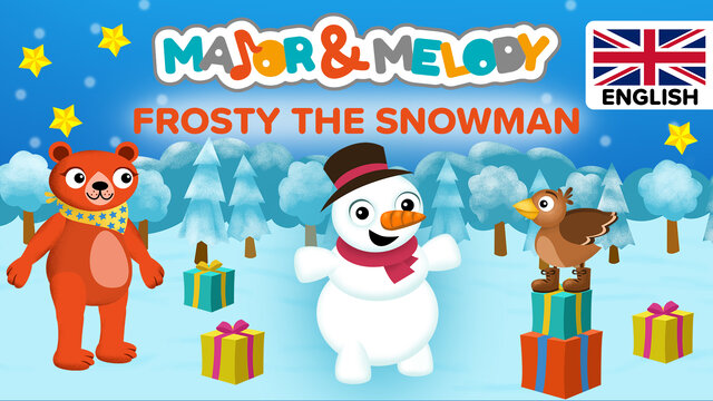 Frosty The Snowman (Christmas songs for kids - English)