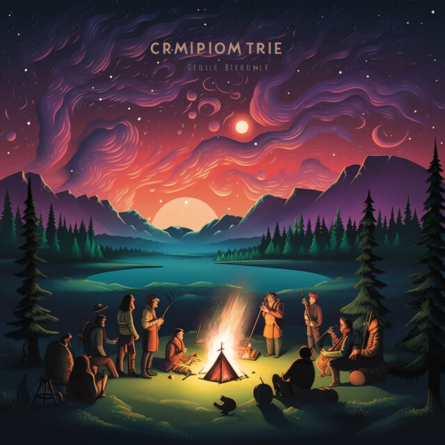 Crackling Flames and Cosmic Dreams: Soothing Binaural Melodies for Bonfire Nights