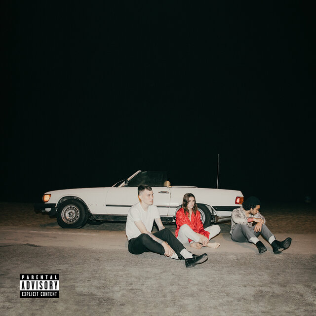 Cover art for album Hallucinations by PVRIS