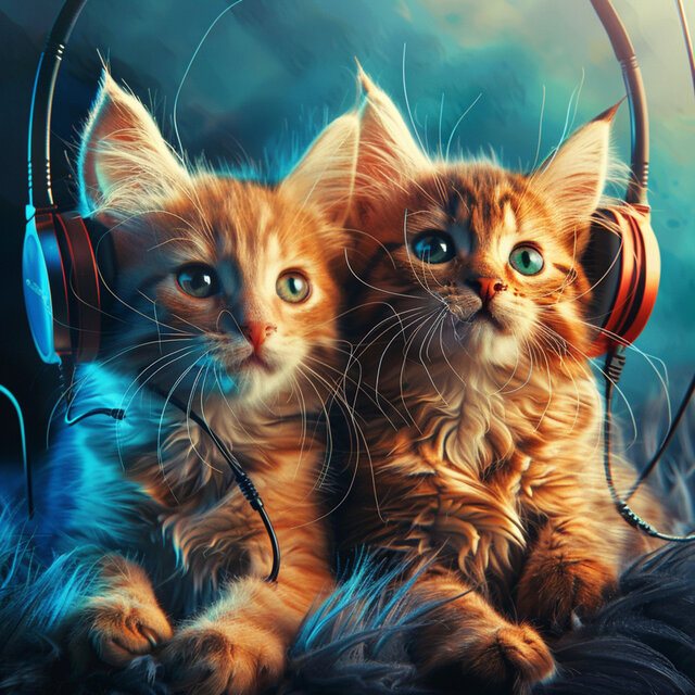 Cat's Melodic Purr: Serene Feline Harmonies