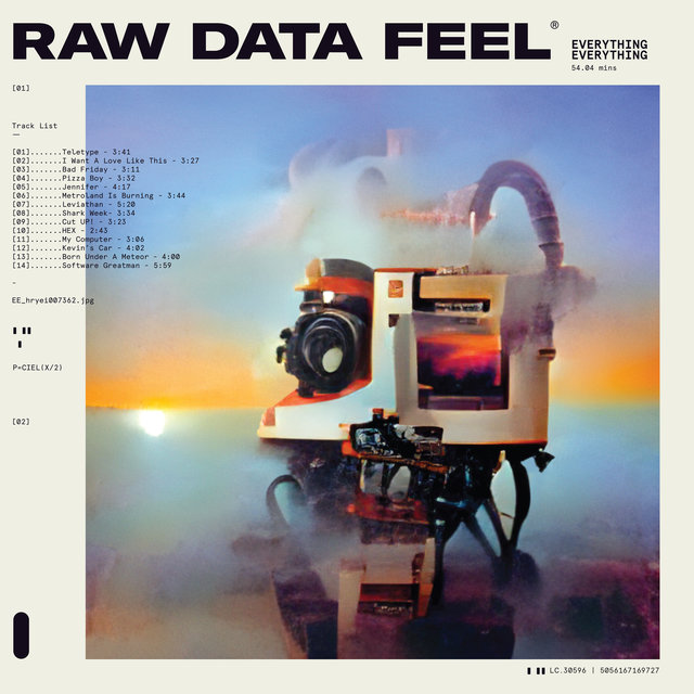 Cover art for album Raw Data Feel by Everything Everything